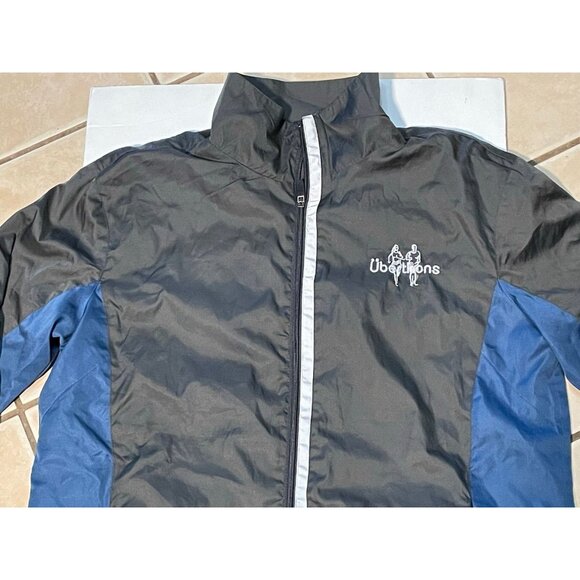 Uberthons jogger jacket adult medium full zip mesh lightweight running Uber - Picture 3 of 11